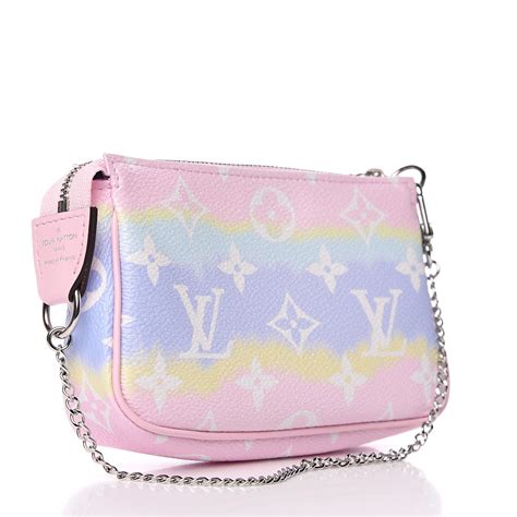 louis vuitton mini pochette accessoires lv escale pastel|Mini Pochette Accessoires Monogram Canvas .